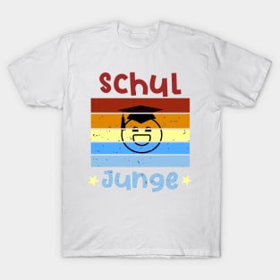 Schuljunge 1. Klasse Smile Schulbeginn T shirt T-Shirt